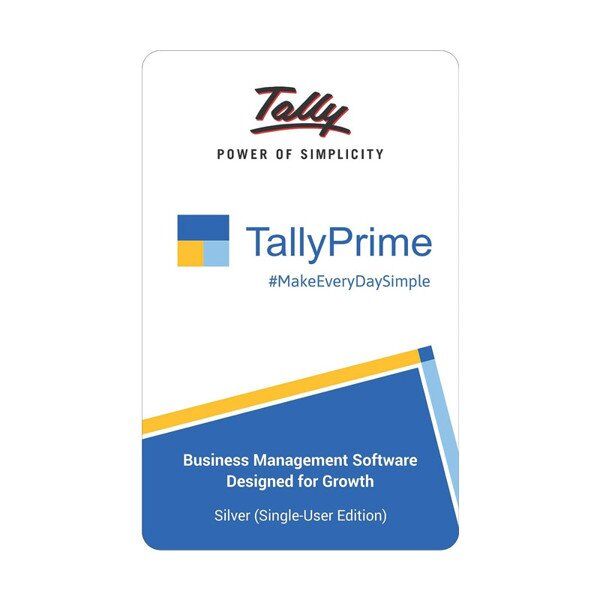 tally1 TallyPrime Silver - One Software for All Your Business Needs (Accounting, GST, Invoice, Inventory, MIS & More) - Image 1